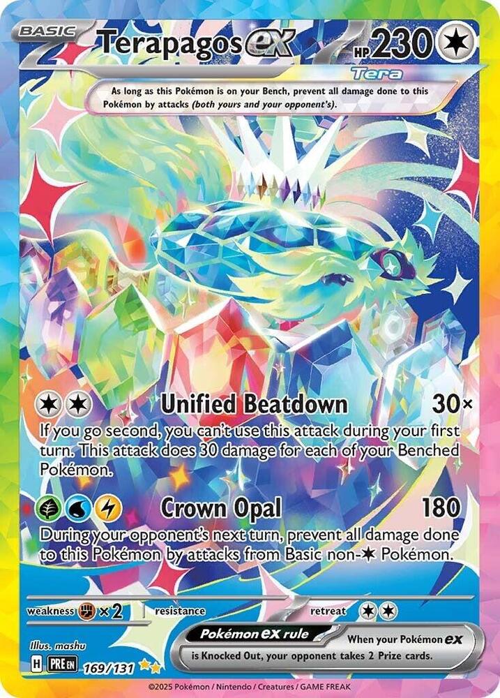 Pokemon | Terapagos ex (169/131) [Scarlet & Violet: Prismatic Evolutions] | The Nerd Merchant