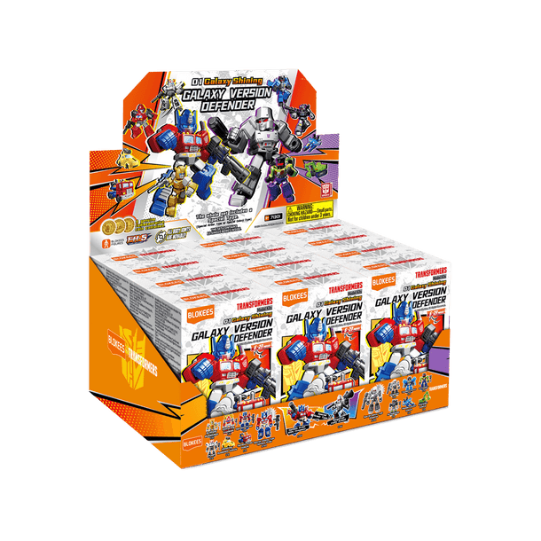 Blokees Figures | Transformers Defender Version 01 Shattered Alliance (Box of 12) | The Nerd Merchant