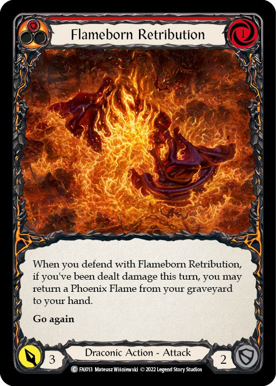 Flesh and Blood TCG | Flameborn Retribution [FAI013] (Uprising Fai Blitz Deck) | The Nerd Merchant