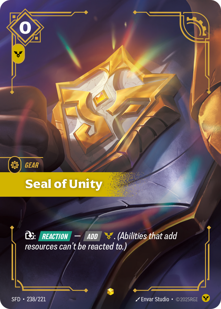 Seal of Unity (Foil) - Spiritforged #238