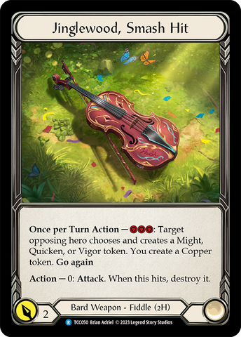 Flesh and Blood TCG | Jinglewood, Smash Hit [TCC050] (Round the Table: TCC x LSS)  Cold Foil | The Nerd Merchant