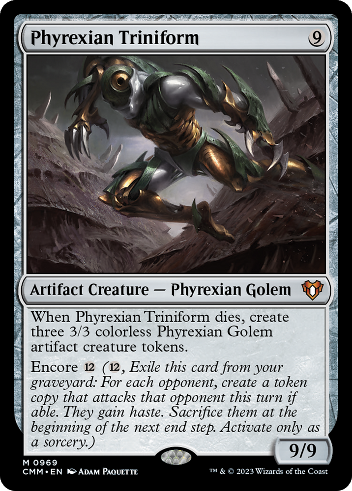 Magic | Phyrexian Triniform [Commander Masters] | The Nerd Merchant