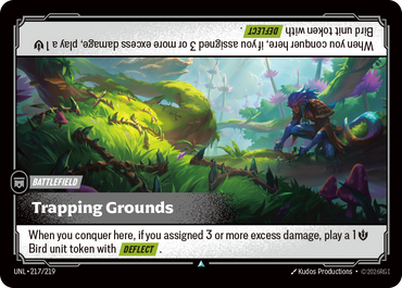 Trapping Grounds (Foil) - Unleashed (217/219)