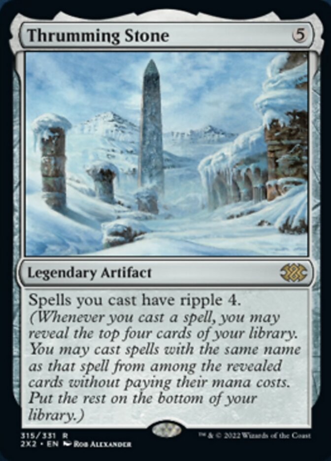 Magic | Thrumming Stone [Double Masters 2022] | The Nerd Merchant