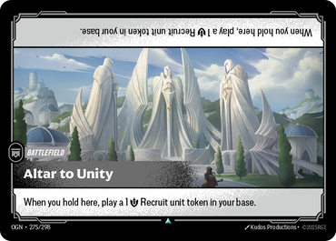 Altar to Unity (Foil) - Origins #275