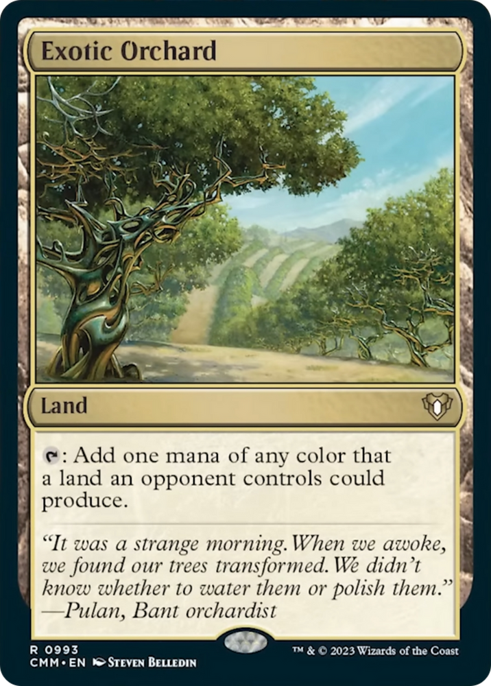 Magic | Exotic Orchard [Commander Masters] | The Nerd Merchant