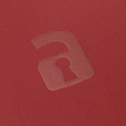 Vault X 12-Pocket Exo-Tec® Zip Binder (Metallic Red)