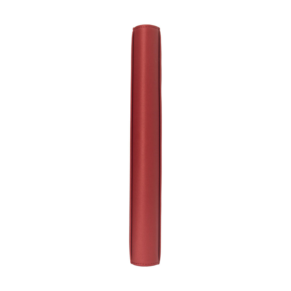 Vault X 12-Pocket Exo-Tec® Zip Binder (Metallic Red)