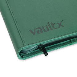 Vault X 12-Pocket Exo-Tec® Zip Binder (Metallic Green)
