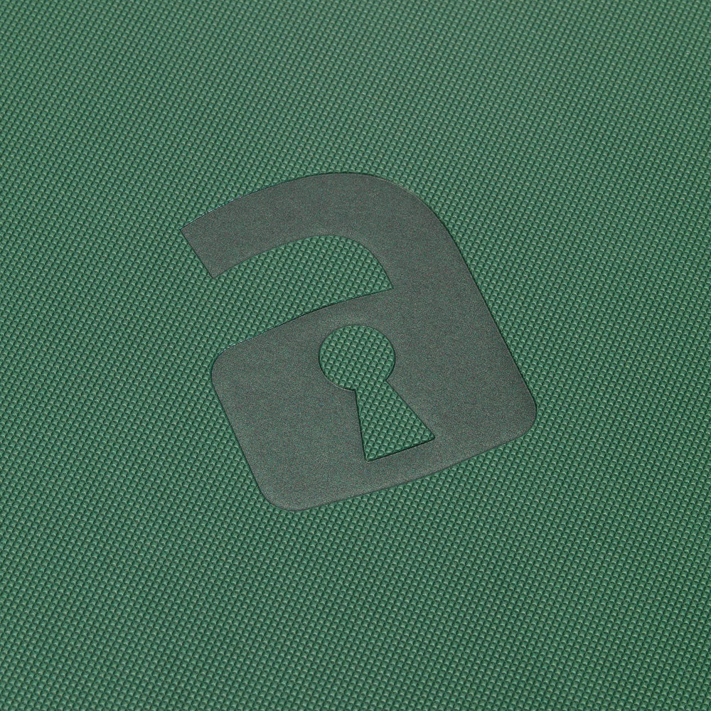 Vault X 12-Pocket Exo-Tec® Zip Binder (Metallic Green)