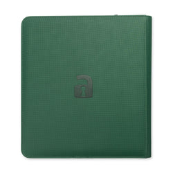 Vault X 12-Pocket Exo-Tec® Zip Binder (Metallic Green)