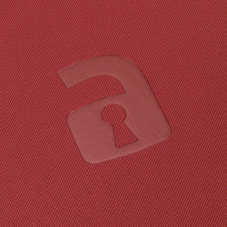 Vault X 9-Pocket Exo-Tec® Zip Binder (Metallic Red)