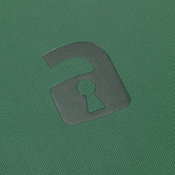 Vault X 9-Pocket Exo-Tec® Zip Binder (Metallic Green)
