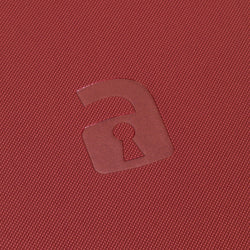 Vault X 4-Pocket Exo-Tec® Zip Binder (Metallic Red)