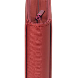 Vault X 4-Pocket Exo-Tec® Zip Binder (Metallic Red)