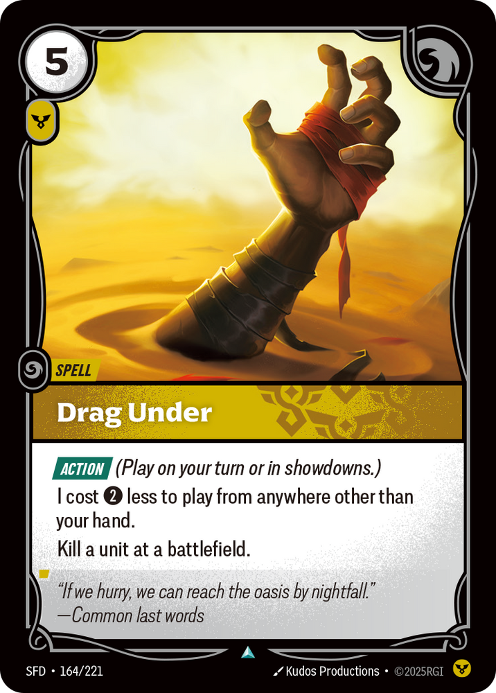 Drag Under - Spiritforged #164