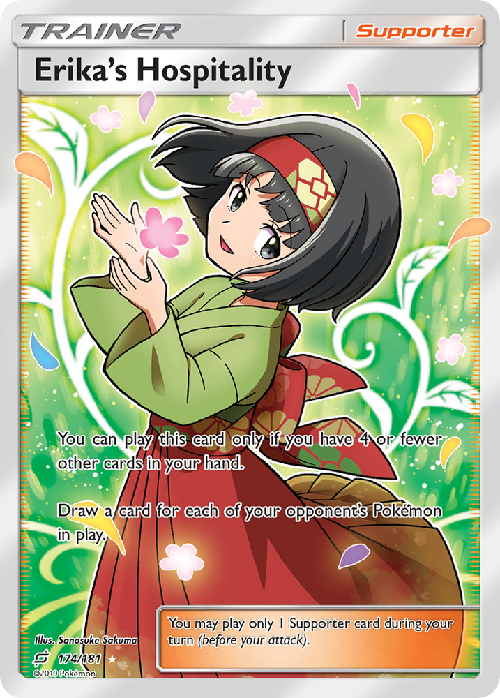 Pokemon | Erika's Hospitality (174/181) [Sun & Moon: Team Up] | The Nerd Merchant