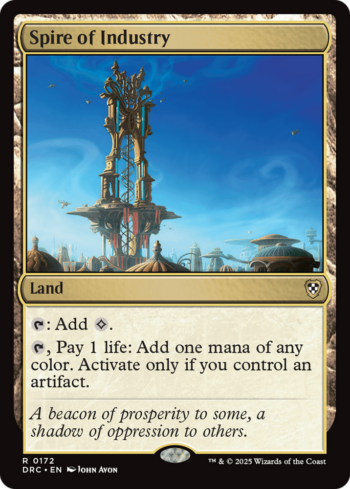 Magic | Spire of Industry [Aetherdrift Commander] | The Nerd Merchant