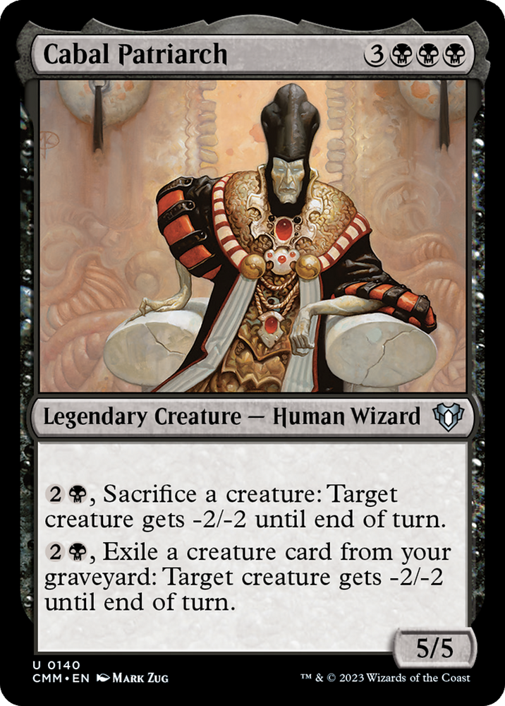 Magic | Cabal Patriarch [Commander Masters] | The Nerd Merchant