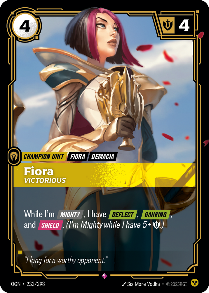 Fiora, Victorious (Foil) - Origins #232