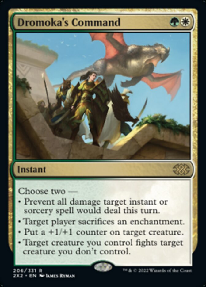 Magic | Dromoka's Command [Double Masters 2022] | The Nerd Merchant