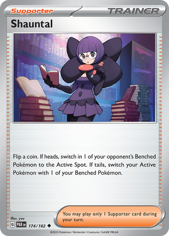 Pokemon | Shauntal (174/182) [Scarlet & Violet: Paradox Rift] | The Nerd Merchant