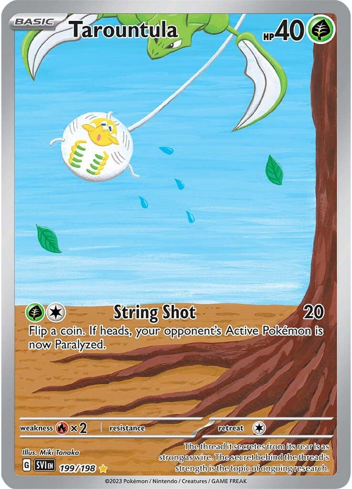 Pokemon | Tarountula (199/198) [Scarlet & Violet: Base Set] | The Nerd Merchant