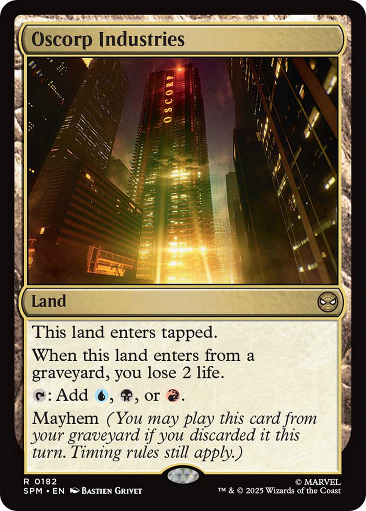 Magic | Oscorp Industries [Marvel's Spider-Man] | The Nerd Merchant