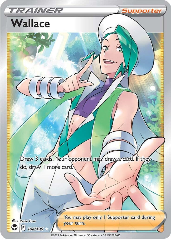 Pokemon | Wallace (194/195) [Sword & Shield: Silver Tempest] | The Nerd Merchant