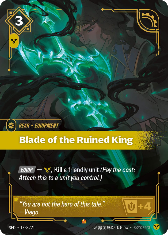 Blade of the Ruined King (Foil) - Spiritforged #178