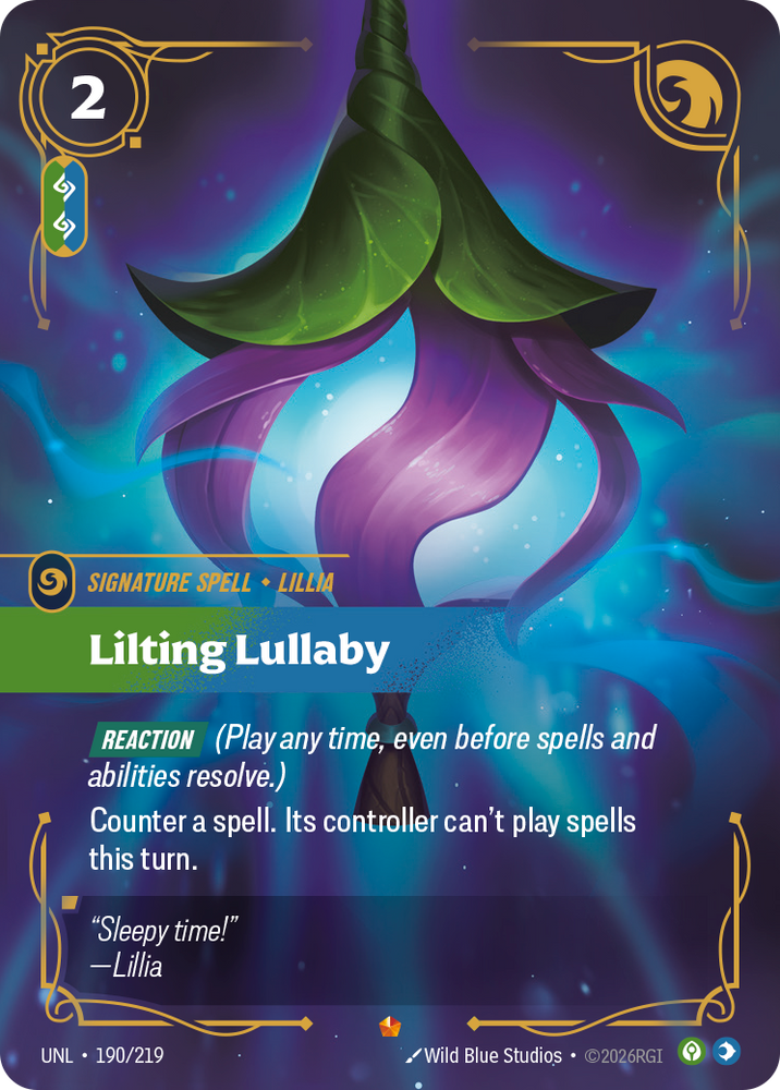 Lilting Lullaby (Foil) - Unleashed (190/219)