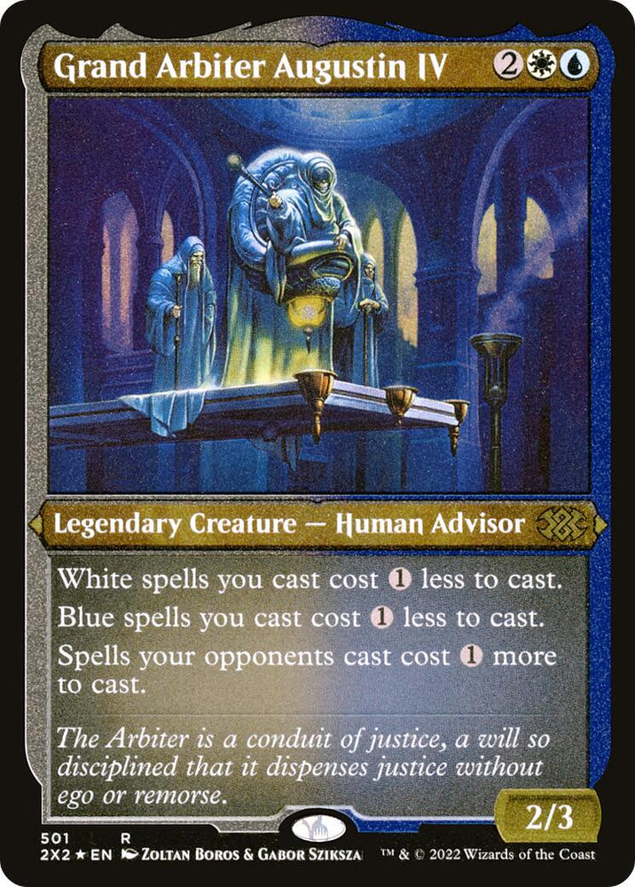 Magic | Grand Arbiter Augustin IV (Foil Etched) [Double Masters 2022] | The Nerd Merchant