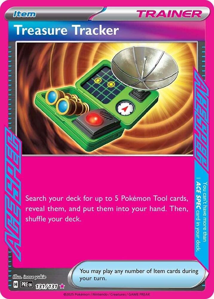Pokemon | Treasure Tracker (131/131) [Scarlet & Violet: Prismatic Evolutions] | The Nerd Merchant