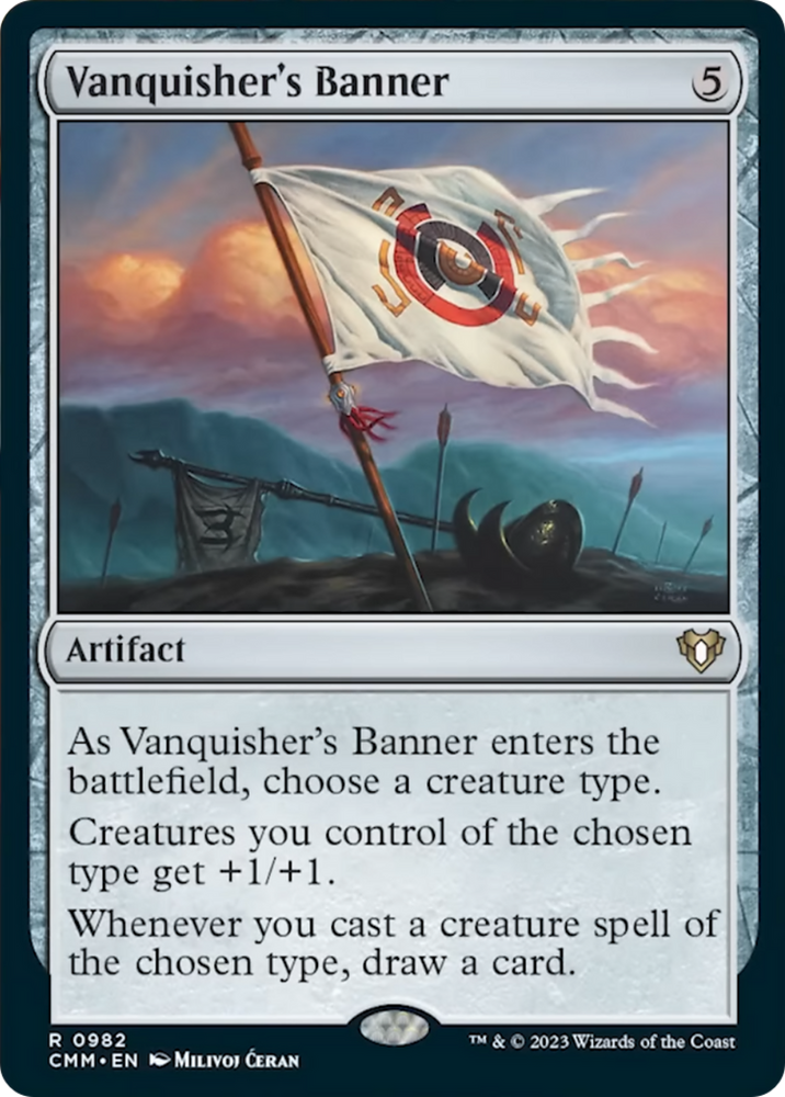 Magic | Vanquisher's Banner [Commander Masters] | The Nerd Merchant