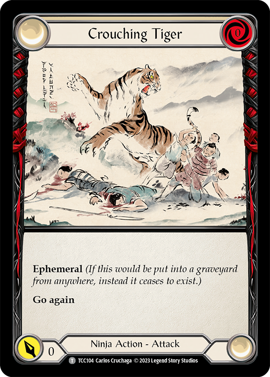 Flesh and Blood TCG | Crouching Tiger [TCC104] (Round the Table: TCC x LSS) | The Nerd Merchant