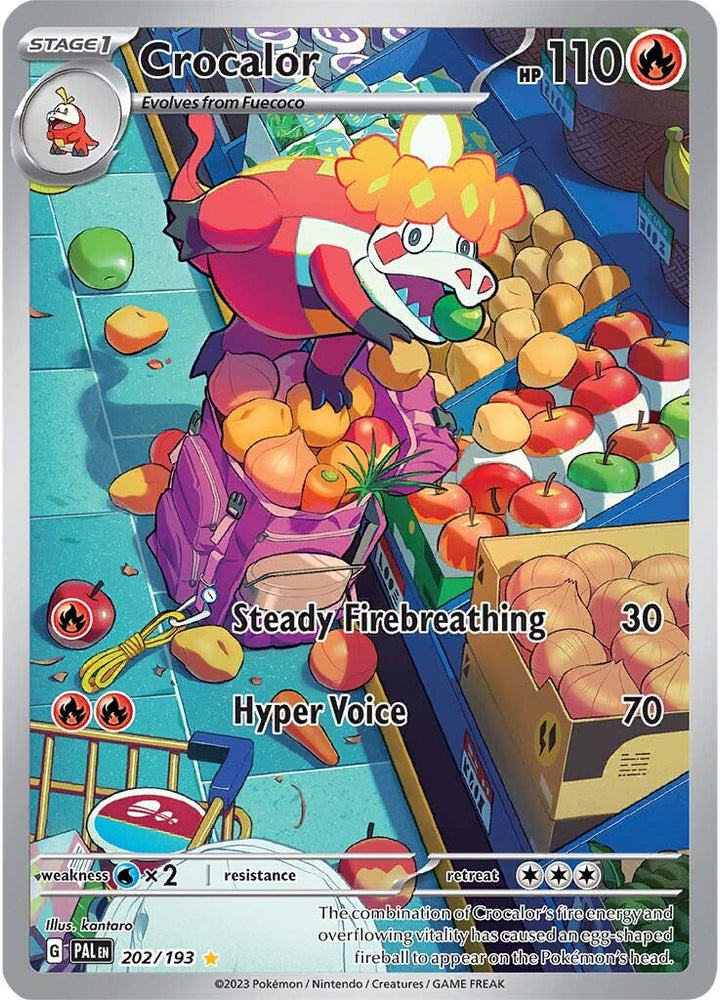 Pokemon | Crocalor (202/193) [Scarlet & Violet: Paldea Evolved] | The Nerd Merchant