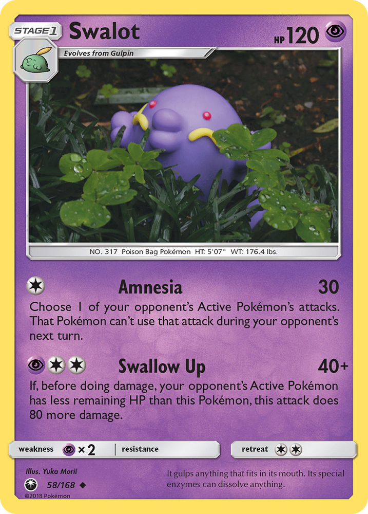 Pokemon | Swalot (58/168) [Sun & Moon: Celestial Storm] | The Nerd Merchant