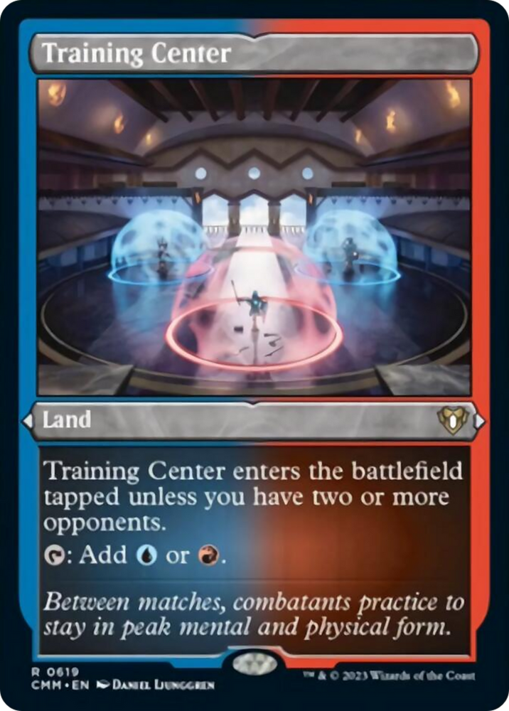 Magic | Training Center (Foil Etched) [Commander Masters] | The Nerd Merchant