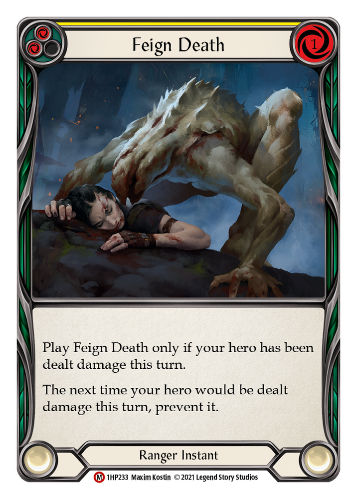 Flesh and Blood TCG | Feign Death [1HP233] (History Pack 1) | The Nerd Merchant
