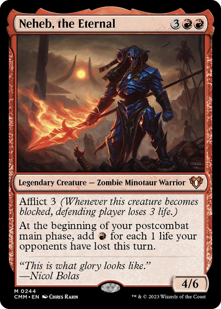 Magic | Neheb, the Eternal [Commander Masters] | The Nerd Merchant