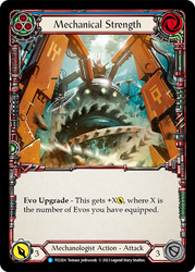 Flesh and Blood TCG | Mechanical Strength (Blue) [TCC024] (Round the Table: TCC x LSS) | The Nerd Merchant