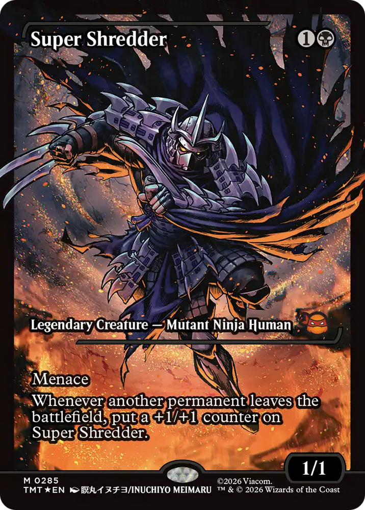 Magic | Super Shredder (Showcase) [Teenage Mutant Ninja Turtles] | The Nerd Merchant