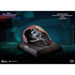 Avengers Endgame Iron Man Helmet Battle Damage MC-038 Statue