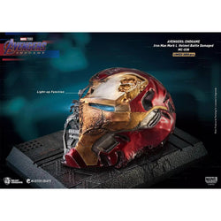 Avengers Endgame Iron Man Helmet Battle Damage MC-038 Statue