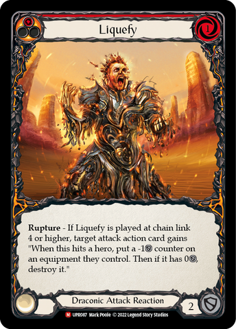 Flesh and Blood TCG | Liquefy [UPR087] (Uprising) | The Nerd Merchant