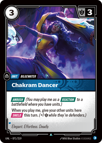 Chakram Dancer (Foil) - Unleashed (071/219)