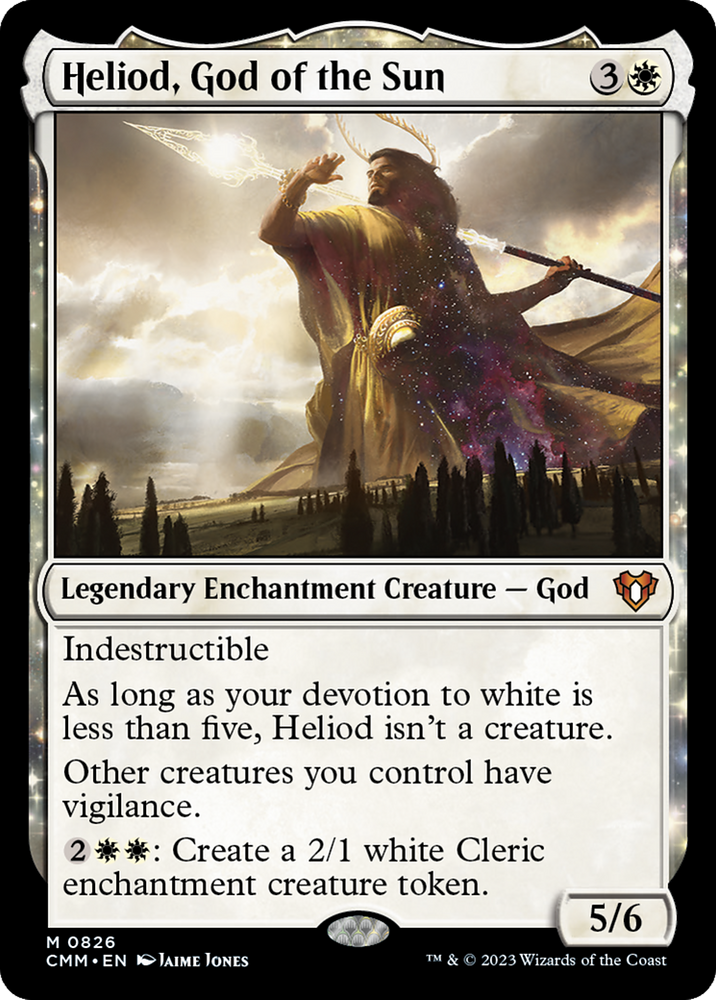 Magic | Heliod, God of the Sun [Commander Masters] | The Nerd Merchant