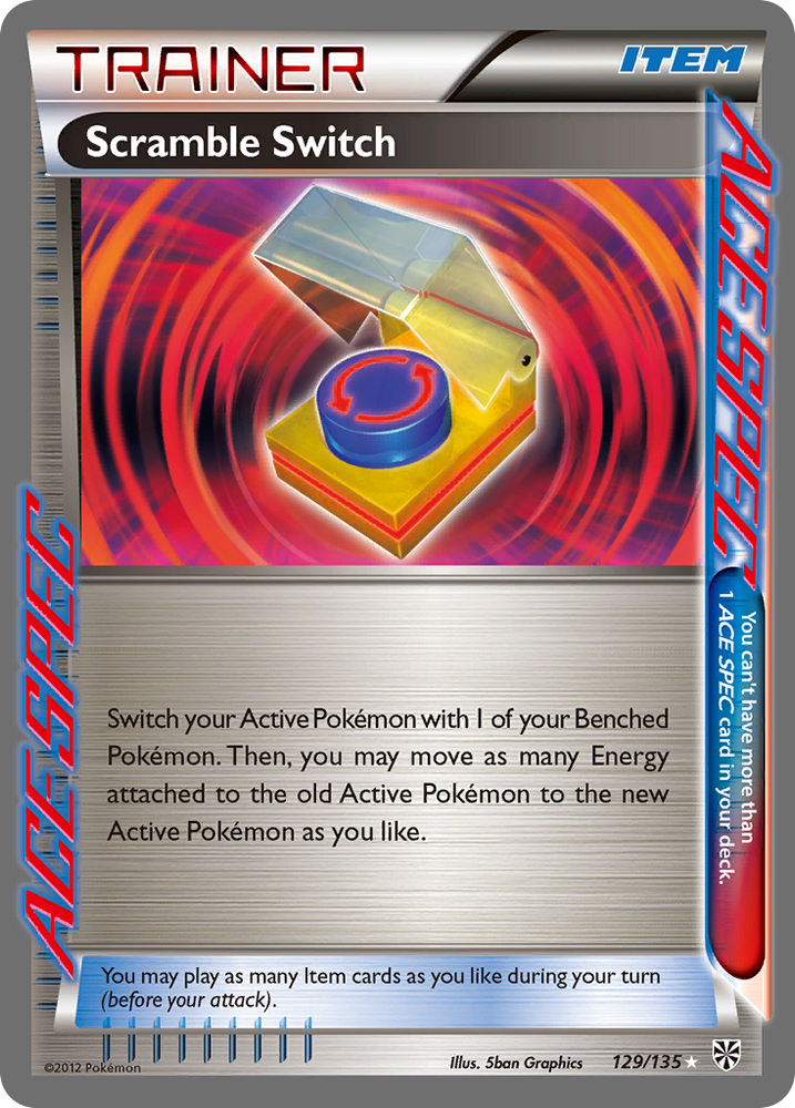 Pokemon | Scramble Switch (129/135) [Black & White: Plasma Storm] | The Nerd Merchant