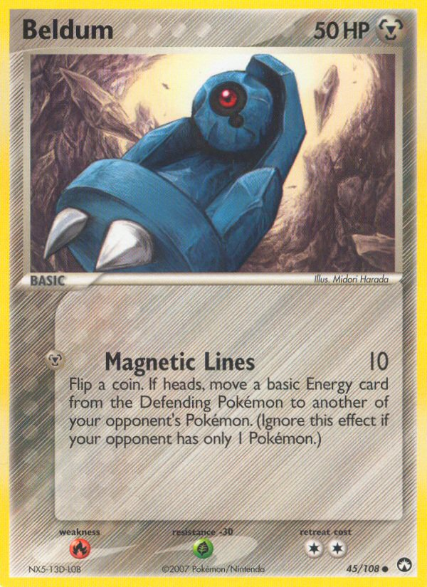 Pokemon | Beldum (45/108) [EX: Power Keepers] | The Nerd Merchant