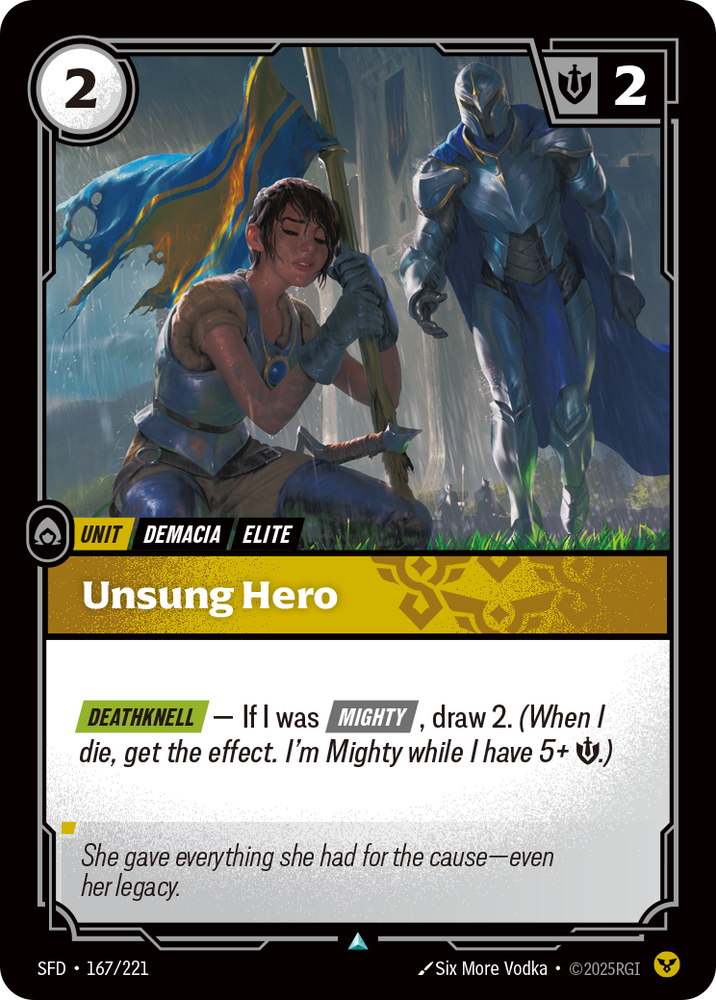Unsung Hero - Spiritforged #167